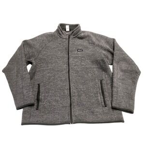 Patagonia Better Sweater Full Zip Fleece Jacket Mens XL Grey Heather 25528